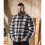 Scruffs (L, Black/White) Scruffs Mens Checked Padded Shirt 5