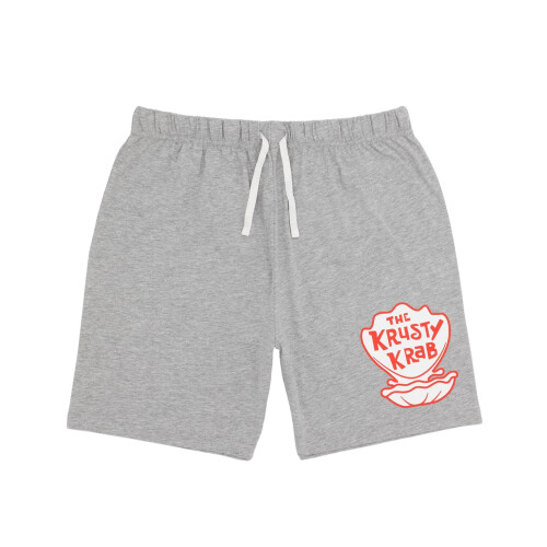 SpongeBob SquarePants (S, White/Grey) SpongeBob SquarePants Mens Short Pyjama Set 2