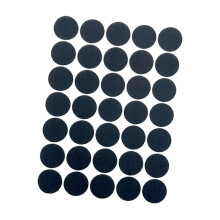 Billiard Table Marker Stickers Black 35 mm 35 Pieces Precise Positioning Strong Adhesion Cloth Protection