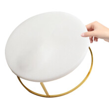 Elegant Marble Wedding Cake Stand with Rustic Pedestal Base for Desserts and Party Display