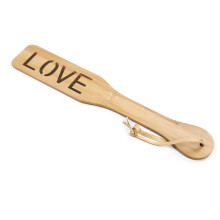 Bamboo Spanking Paddle for Sex Play, 12.5inch/32CM Lightweight Love Paddle with Smooth Finish for Adults