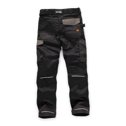 Scruffs (36R, Black) Scruffs Mens Pro Flex Work Trousers 1