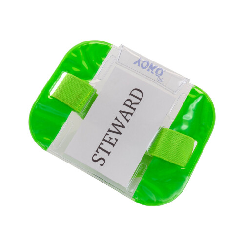 (One Size, Fluorescent Green) Yoko ID Armband