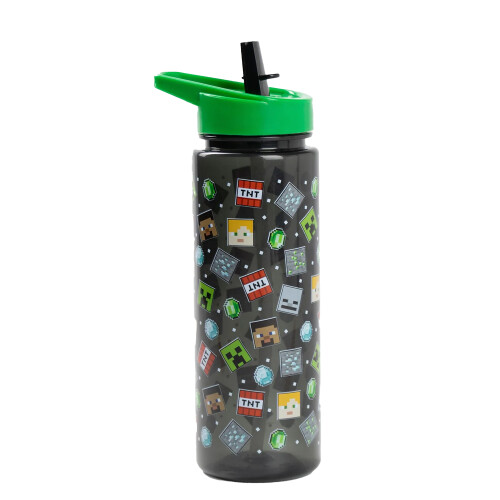 Minecraft Minecraft Straw Water Bottle