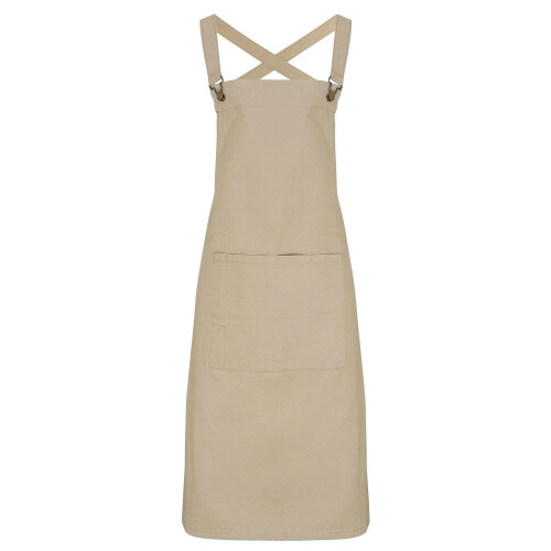 Premier (One Size, Khaki) Premier Barista Cross Back Full Apron