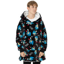 Sonic The Hedgehog Childrens/Kids Oversized Hoodie Blanket
