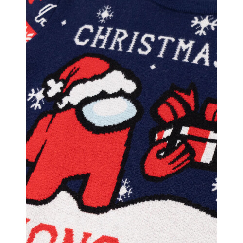 Among Us Boys Christmas Jumper 1