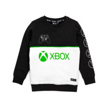 (14-15 Years, Black/White/Green) Xbox Boys Sweatshirt