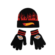 Hot Wheels Childrens/Kids Beanie & Gloves Set