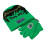 The Incredible Hulk Boys Beanie & Gloves Set 3