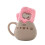 Pusheen 3D Face Mug and Sock Set 1