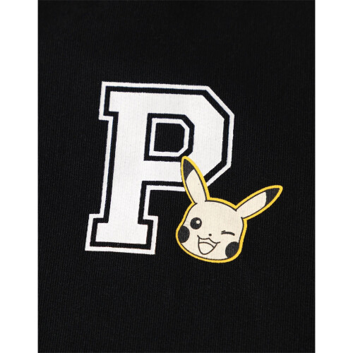 Pokémon (8-9 Years, Black Solid) Pokemon Boys Pikachu Varsity Jacket 1
