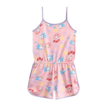 (11-12 Years, Pink) Sonic The Hedgehog Girls Sonic & Amy Sleeveless Playsuit