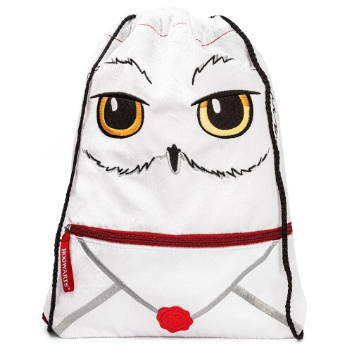 Harry Potter Harry Potter Delivery Hedwig Plush Drawstring Bag