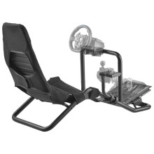 Supporto per volante da corsa - DUOKU - 6019 - Compatibile con Logitech G25/G27/G29 - Carico 180 kg - Regolabile