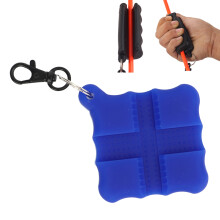 Silicone Arrow Puller Gripper - Blue, 7x7cm, 71g for Target Shooting