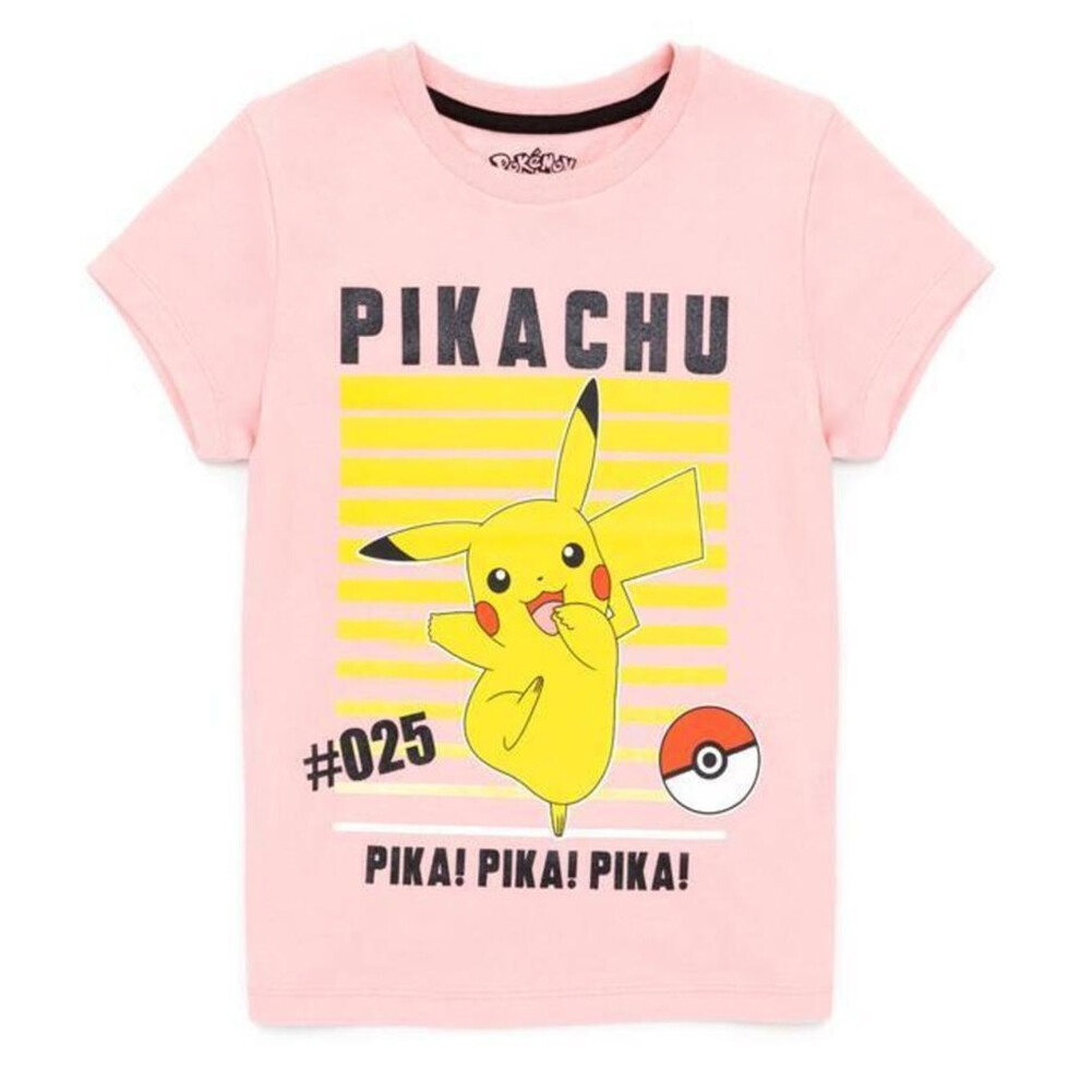 Pokémon Pokemon Girls Pikachu T-Shirt Pink