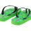 Minecraft (3 UK, Green) Minecraft Childrens/Kids Creeper Flip Flops 2