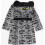 Batman (9-10 Years, Grey/Black/Yellow) Batman Boys Fluffy Robe 2