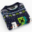 Minecraft Minecraft Childrens/Kids Creeper Wool Christmas Jumper 4