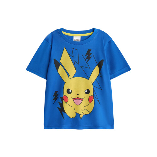 Pokémon (7-8 Years, Blue) Pokemon Boys Pikachu Short Pyjama Set 2