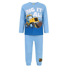 JCB Childrens Boys Dig It All Pyjamas