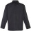 Premier (4XL, Black) Premier Studded Front Long Sleeve Chefs Jacket / Chefswear 2