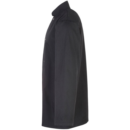 Premier (4XL, Black) Premier Studded Front Long Sleeve Chefs Jacket / Chefswear 2