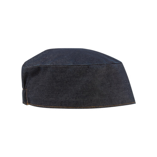 Premier (One Size, Indigo Denim) Premier Unisex Chefs Skull Cap