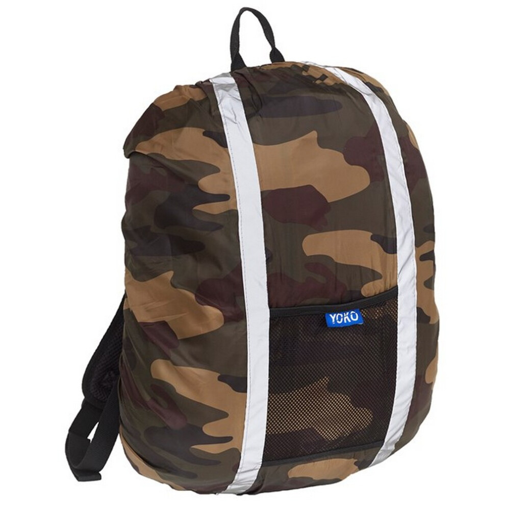 (One Size, Camouflage Green) Yoko Hi-Vis Backpack Cover 5063527405197