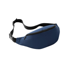 (One Size, French Navy) Bagbase Waist Bag