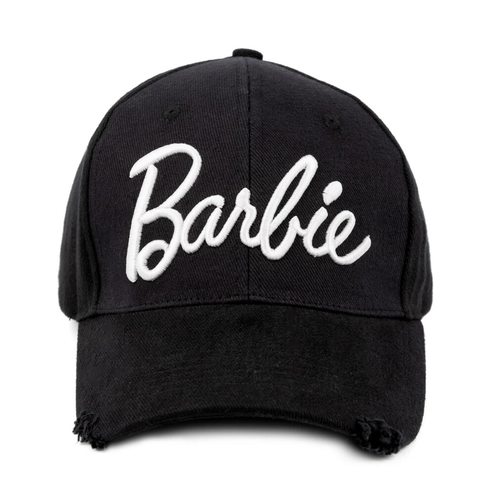 Barbie Womens/Ladies Embroidered Logo Cap Black