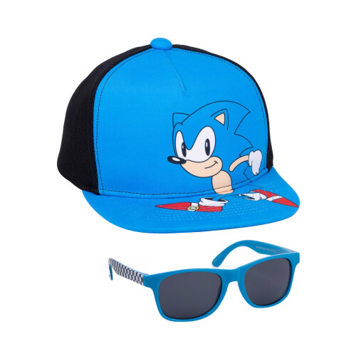 Sonic The Hedgehog Sonic The Hedgehog Childrens/Kids Sunglasses Baseball Cap Set