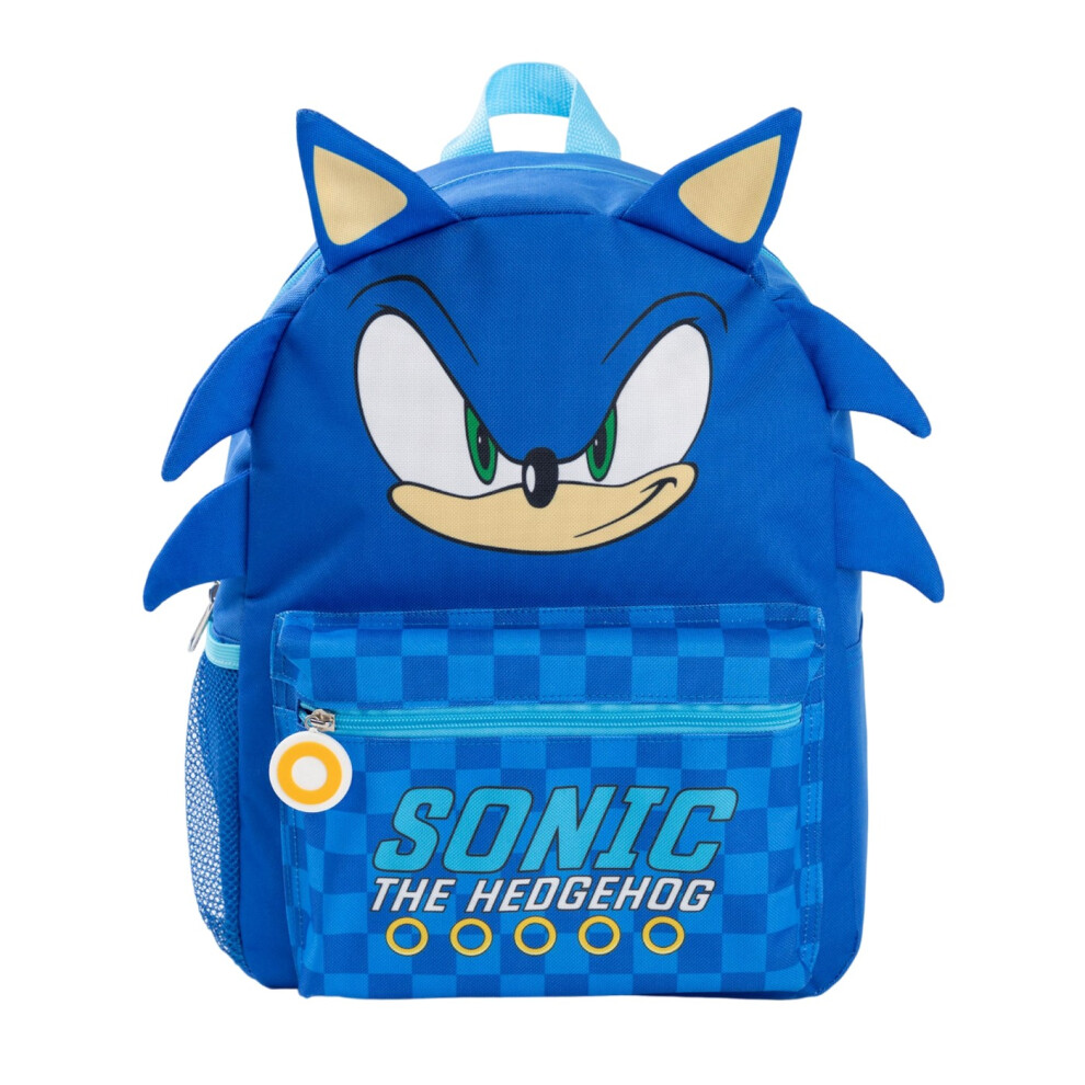 Sonic The Hedgehog 3D Backpack Blue