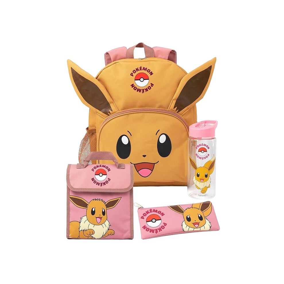 Pokémon Pokemon Eevee Backpack Set Brown
