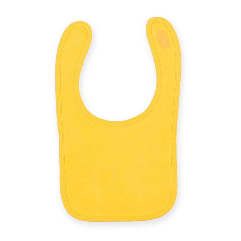 Larkwood Baby Unisex Plain & Contrast Bib (Pack Of 2) - One Size - Image 2