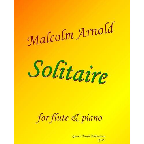 Solitaire Flute and Piano Other Book