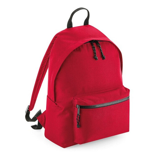 BagBase (One Size, Red) Bagbase Recycled Backpack
