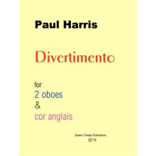 Divertimento 2 oboes amp cor anglais Other Book