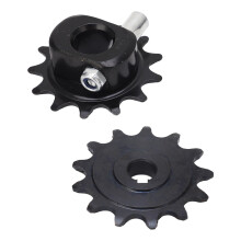 13T 410 Chain Sprocket - Steel, 174g, Bike/Scooter