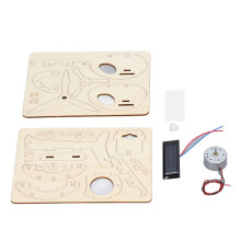 Wooden Model Airplane 3D Puzzle DIY Kit Kids STEM Educational Gift Toy