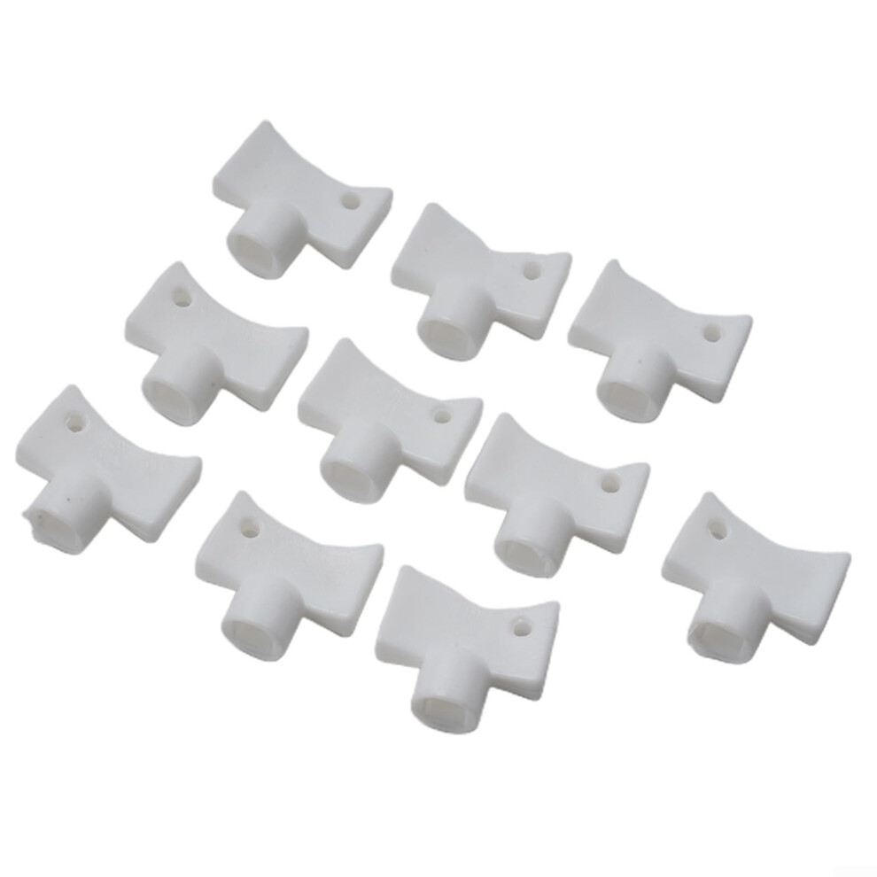 Radiator Bleed Key Wrench Set 10Pcs, 5Mm Plastic Valve Tool For Easy Air Release In Home Heating 9771547230885