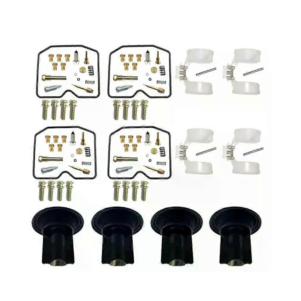 Carburetor Repair Kit For Kawasaki Zr550 B 1990-1995 D Plunger Diaphragm Fuel Bowl Float 6901508026834