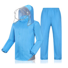 Waterproof Rain Poncho for Adults, Reusable EVA Material with Drawstring Hood and Elastic Cuffs, Thick Durable Rain Jacket Suitable for Hiking Camping