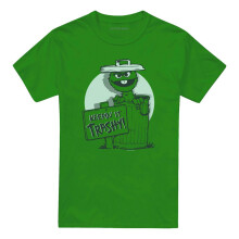 (4XL, Kelly Green) Sesame Street Unisex Adult Keepin It Trashy T-Shirt