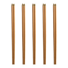 5 paires de baguettes longues en bois, parfaites pour-cocobolo
