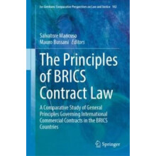 The Principles of BRICS Contract Law Hardcover Book