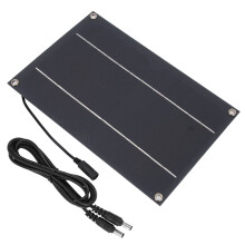 Hocheffizientes Solarpanel, tragbares, wasserdichtes Polysilizium-Ladegerät für Outdoor-Abenteuer, unterstützt das Laden von 12-V-Batterien,