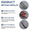 Car  Wire Removal Pliers Tool High Voltage Cylinder Cable Removal Clamp Tool  Boot Removal Tool 5