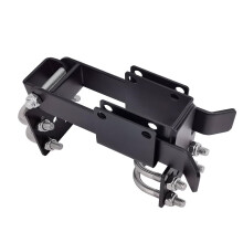 Chain Link Fence Double Gate Latch with Padlock Hole, RustResistant Steel for 13/8' Frame